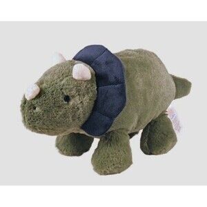 Carter’s Just One You Blue Green Triceratops Dinosaur Plush Baby Toy 68340 New